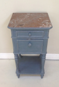 french antique bedside table